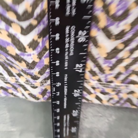 Middlebrook Park Herringbone Top Sz Lg polyester cotton Singapore 1/2 button up - Picture 3 of 8